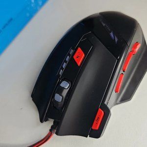 Zelotes T90 Professional  USB Wired Gaming Mouse,Built-in weights